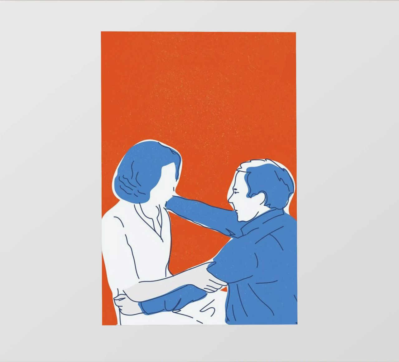 You and I telo in pvc da Francesco Zorzi