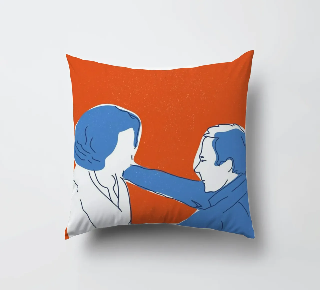 You and I cuscino da Francesco Zorzi