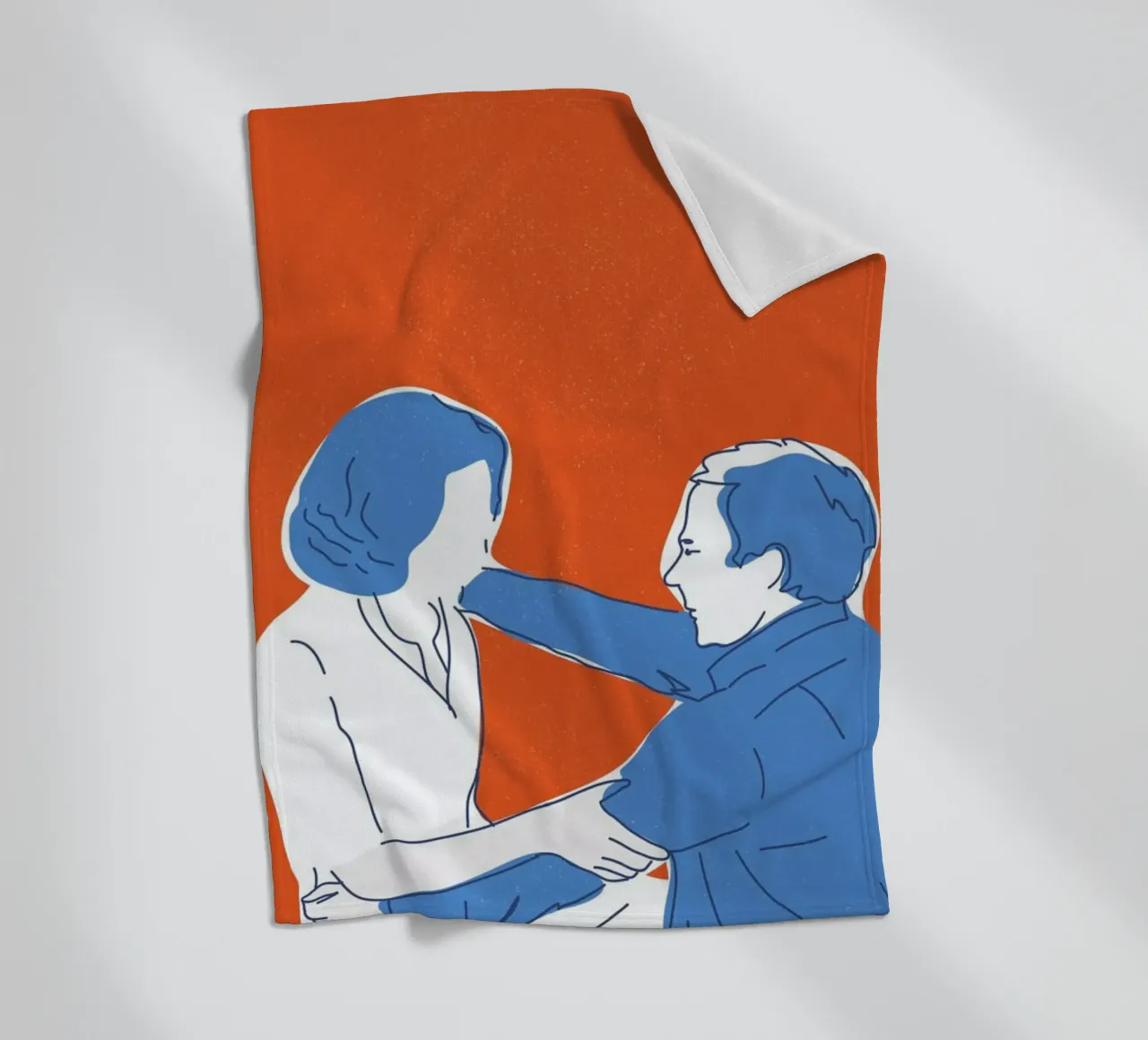 You and I coperta in pile da Francesco Zorzi
