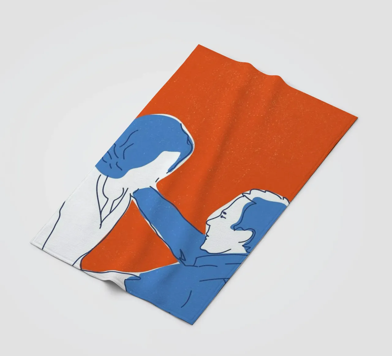 You and I coperta in pile da Francesco Zorzi