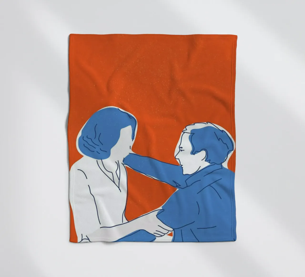 You and I coperta in pile da Francesco Zorzi