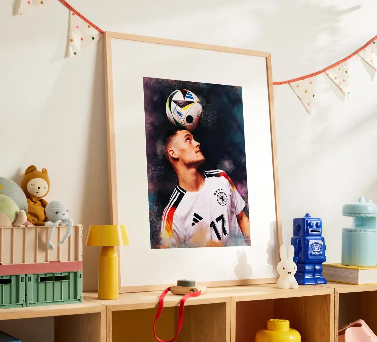 Florian Wirtz - Germania poster con telaio in plastica da Lembayung art