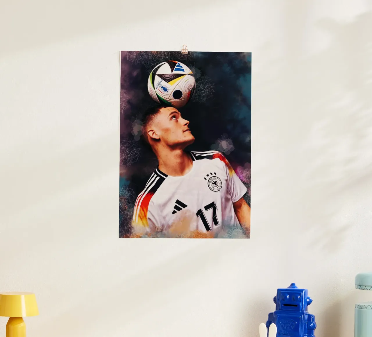 Florian Wirtz - Germania poster con telaio in plastica da Lembayung art