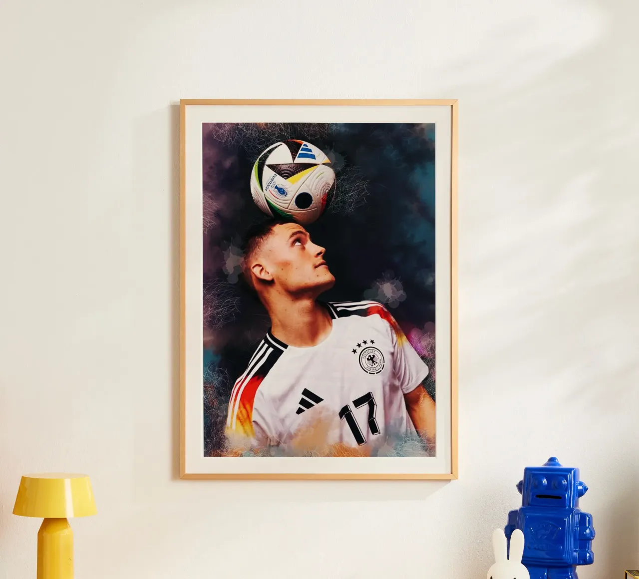 Florian Wirtz - Germania poster con telaio in plastica da Lembayung art