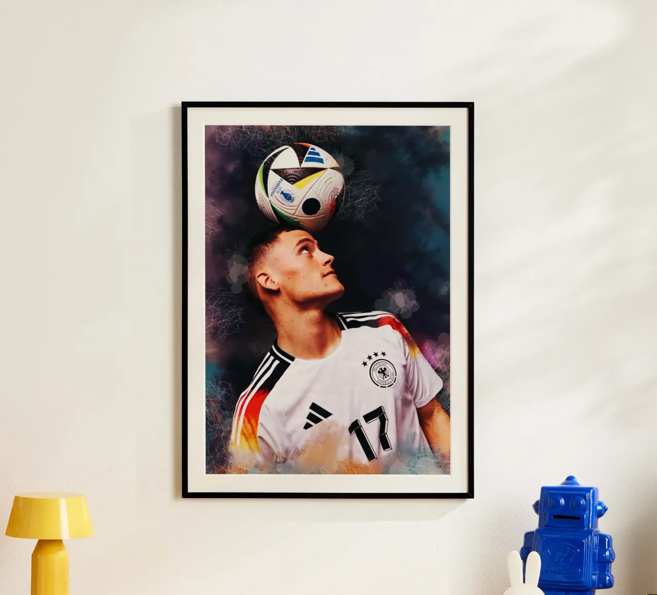 Florian Wirtz - Germania poster con telaio in plastica da Lembayung art