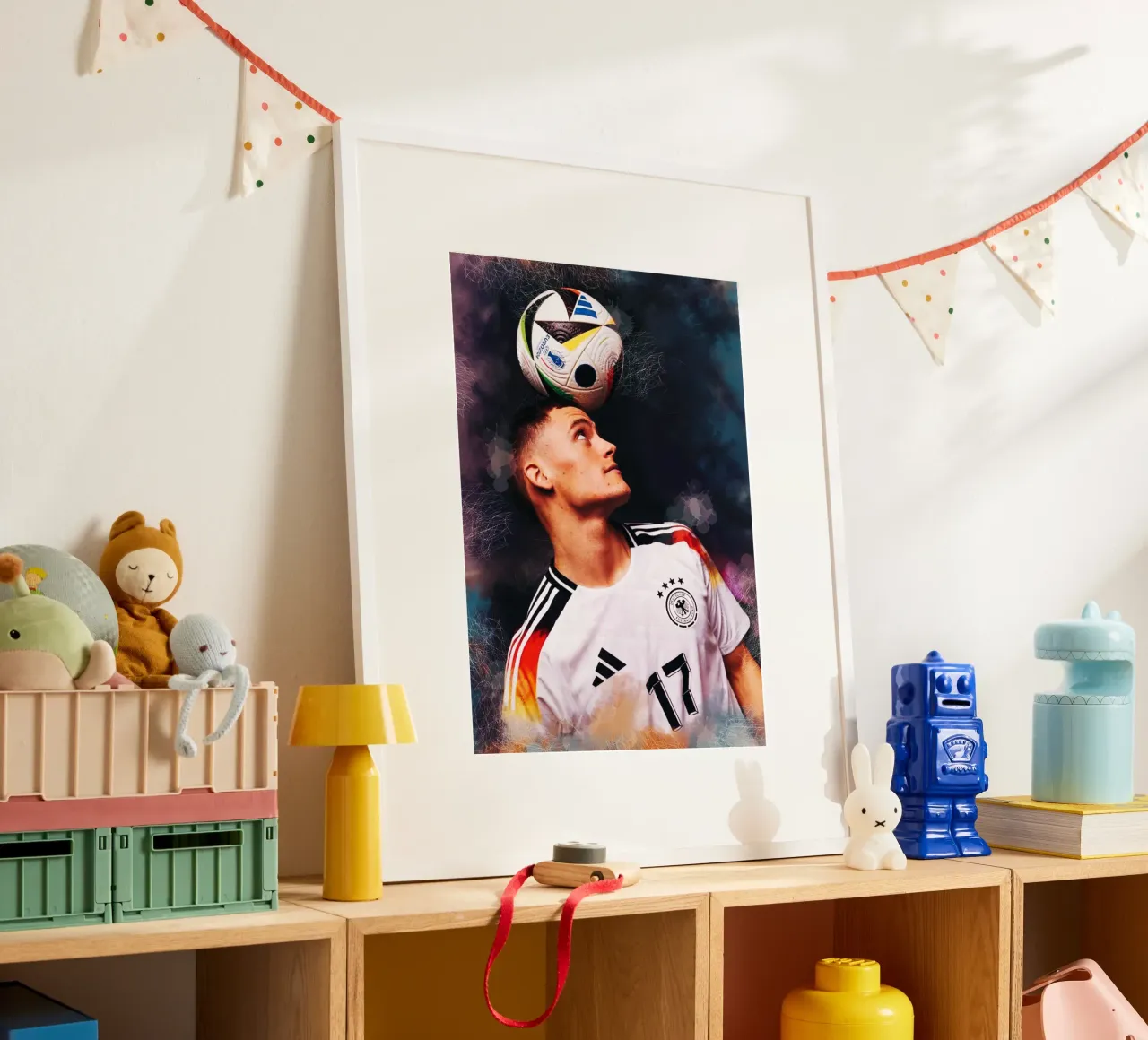Florian Wirtz - Germania poster con telaio in plastica da Lembayung art