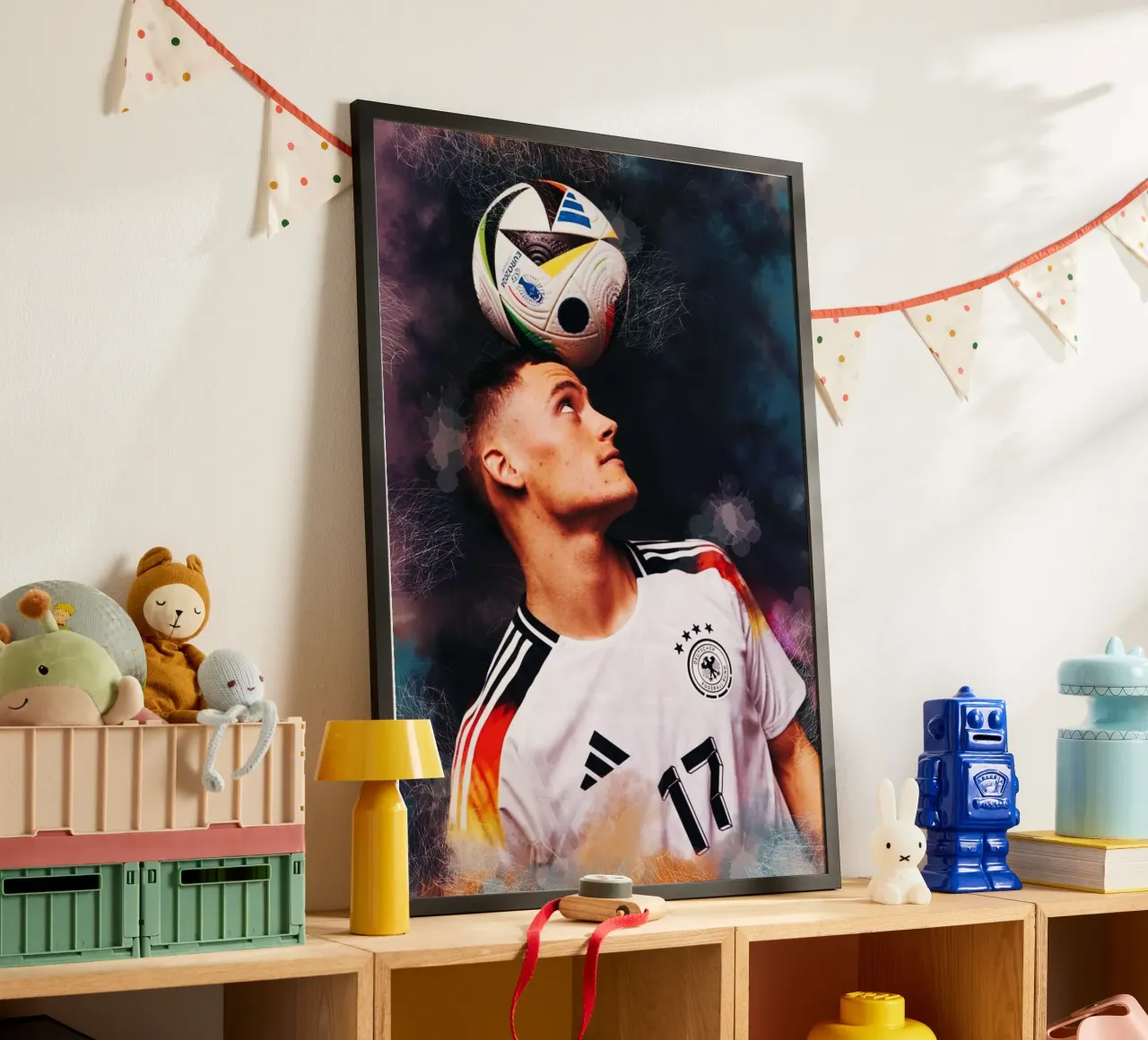 Florian Wirtz - Germania poster con telaio in plastica da Lembayung art