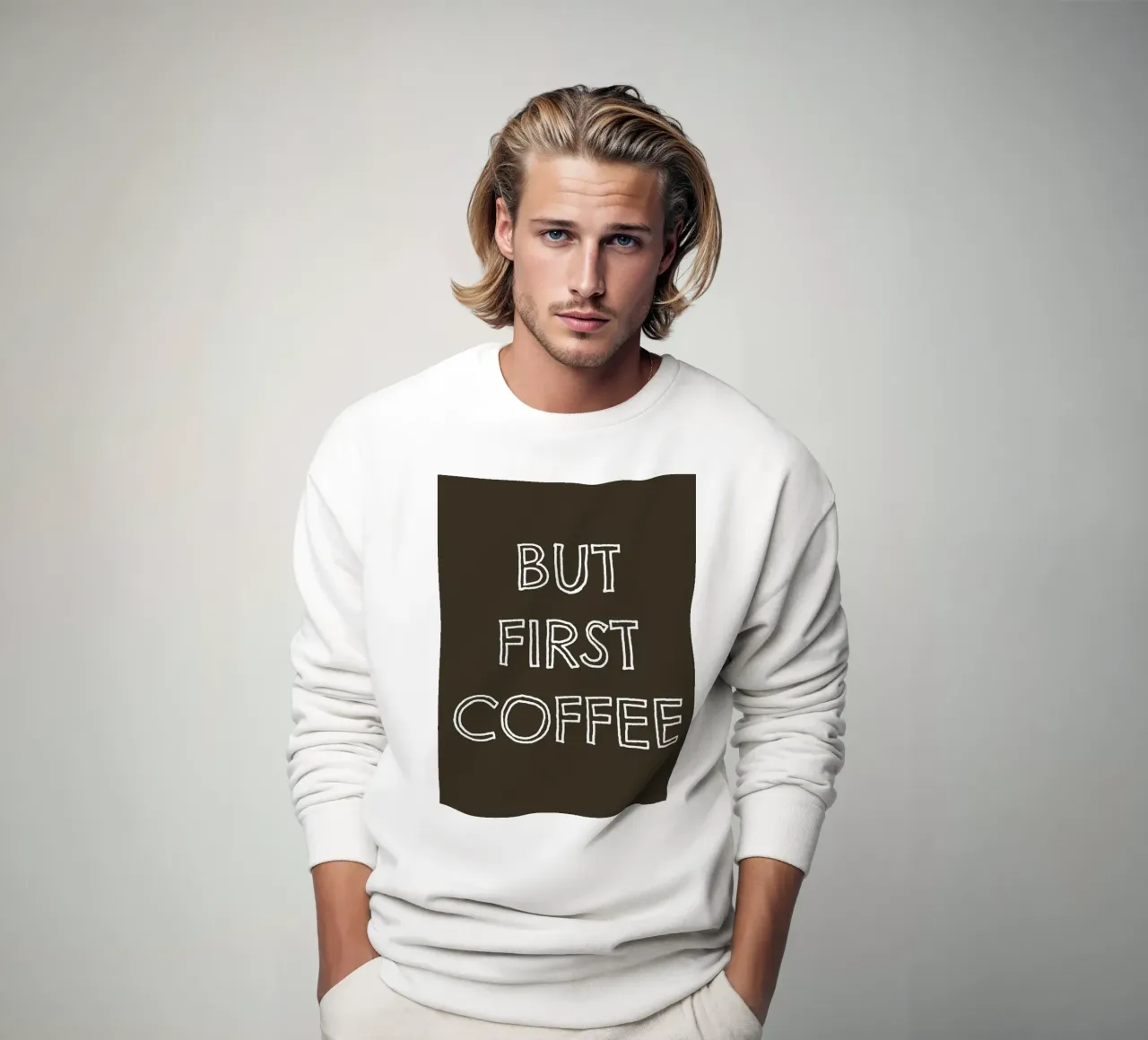 But First Coffee 20 felpa da The Type Club Tokyo