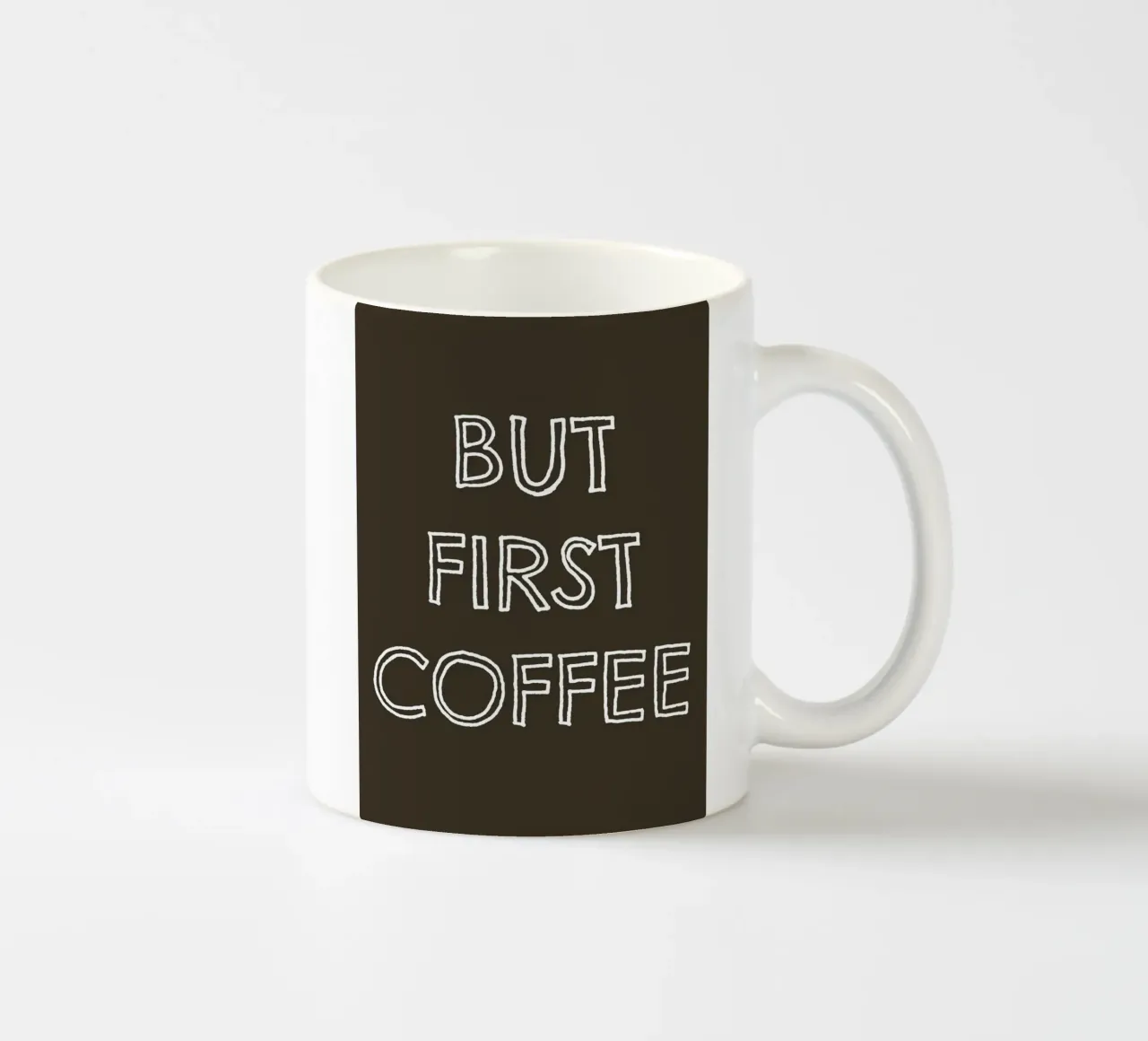 But First Coffee 20 tazza in ceramica da The Type Club Tokyo