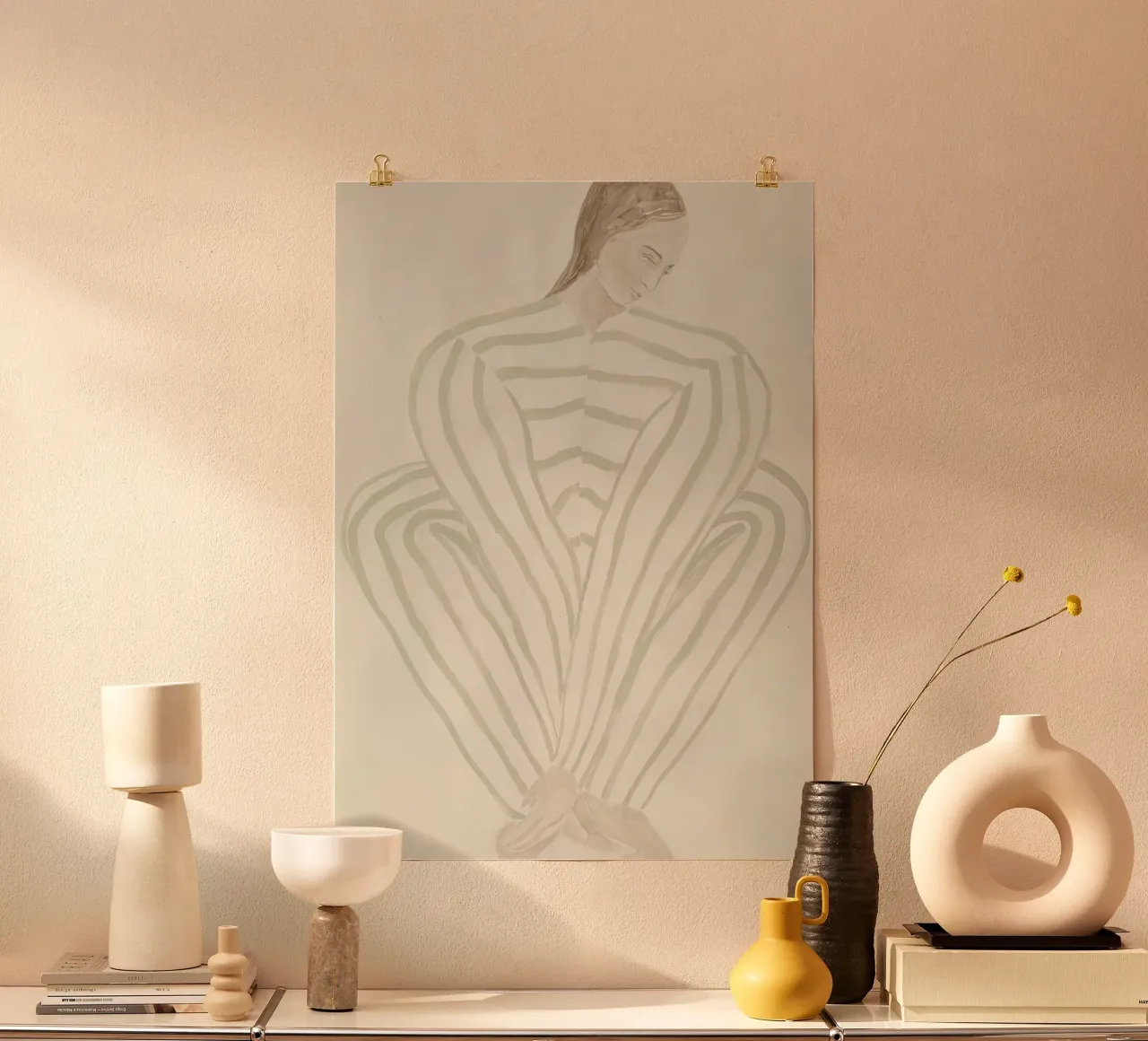 Sofia Lind 23 poster con telaio in plastica da William Brown