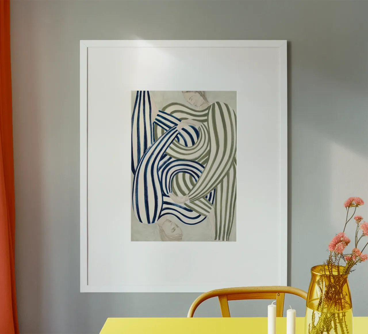 Sofia Lind 26 poster con telaio in legno da William Brown
