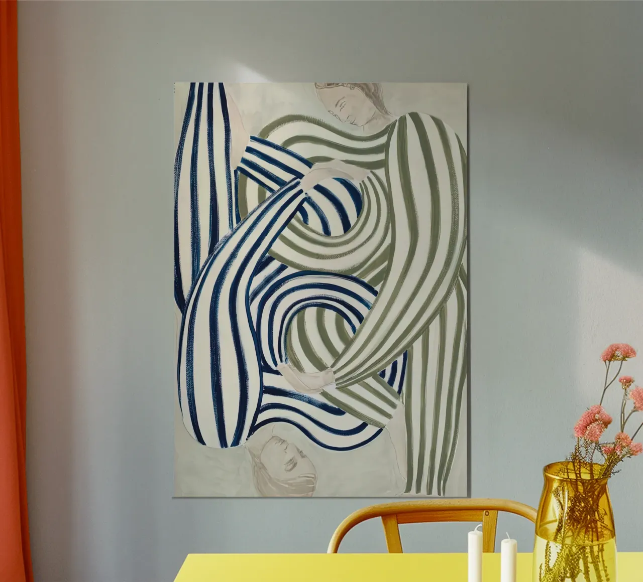Sofia Lind 26 poster con telaio in legno da William Brown