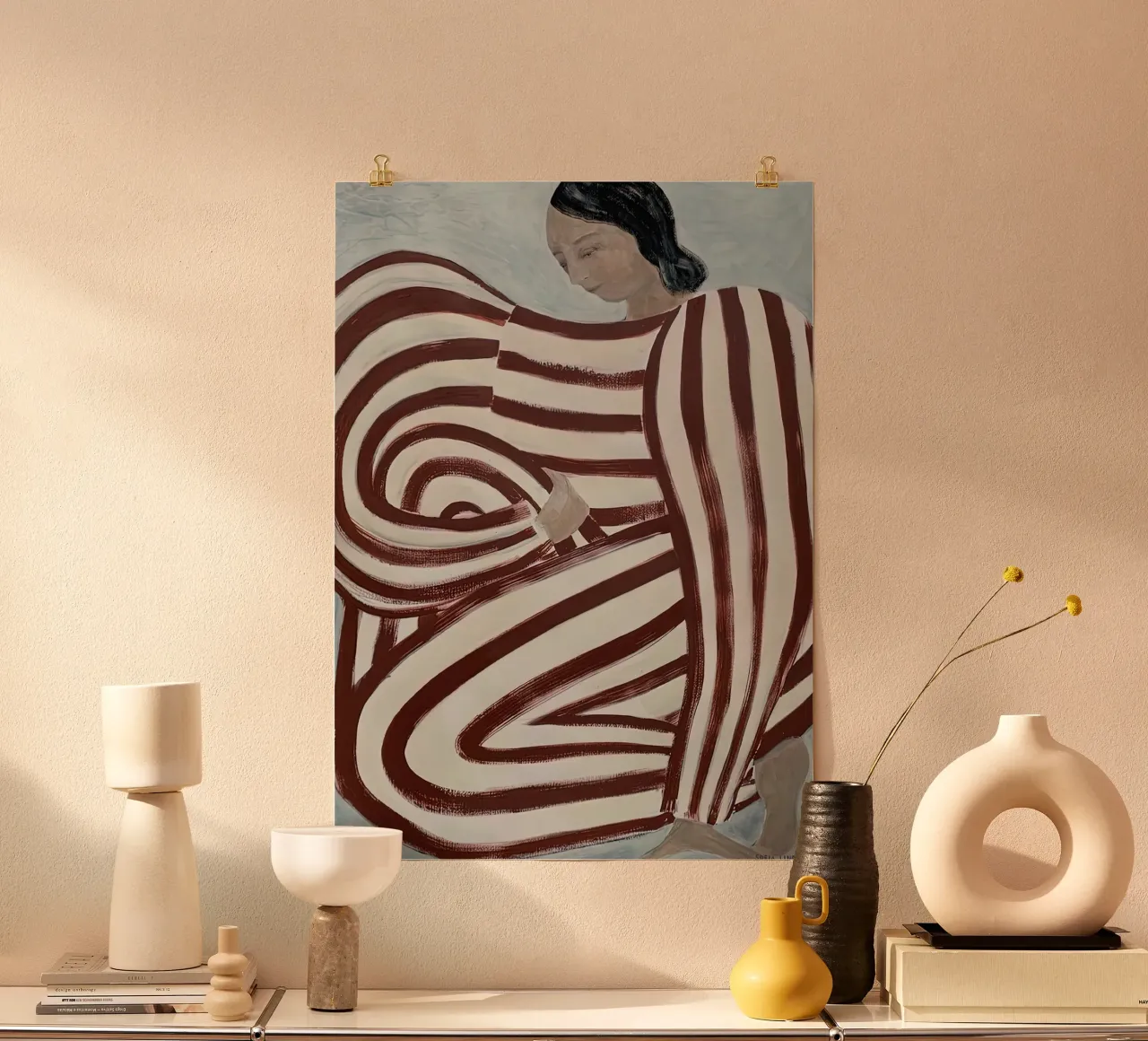 Sofia Lind 27 poster con telaio in plastica da William Brown