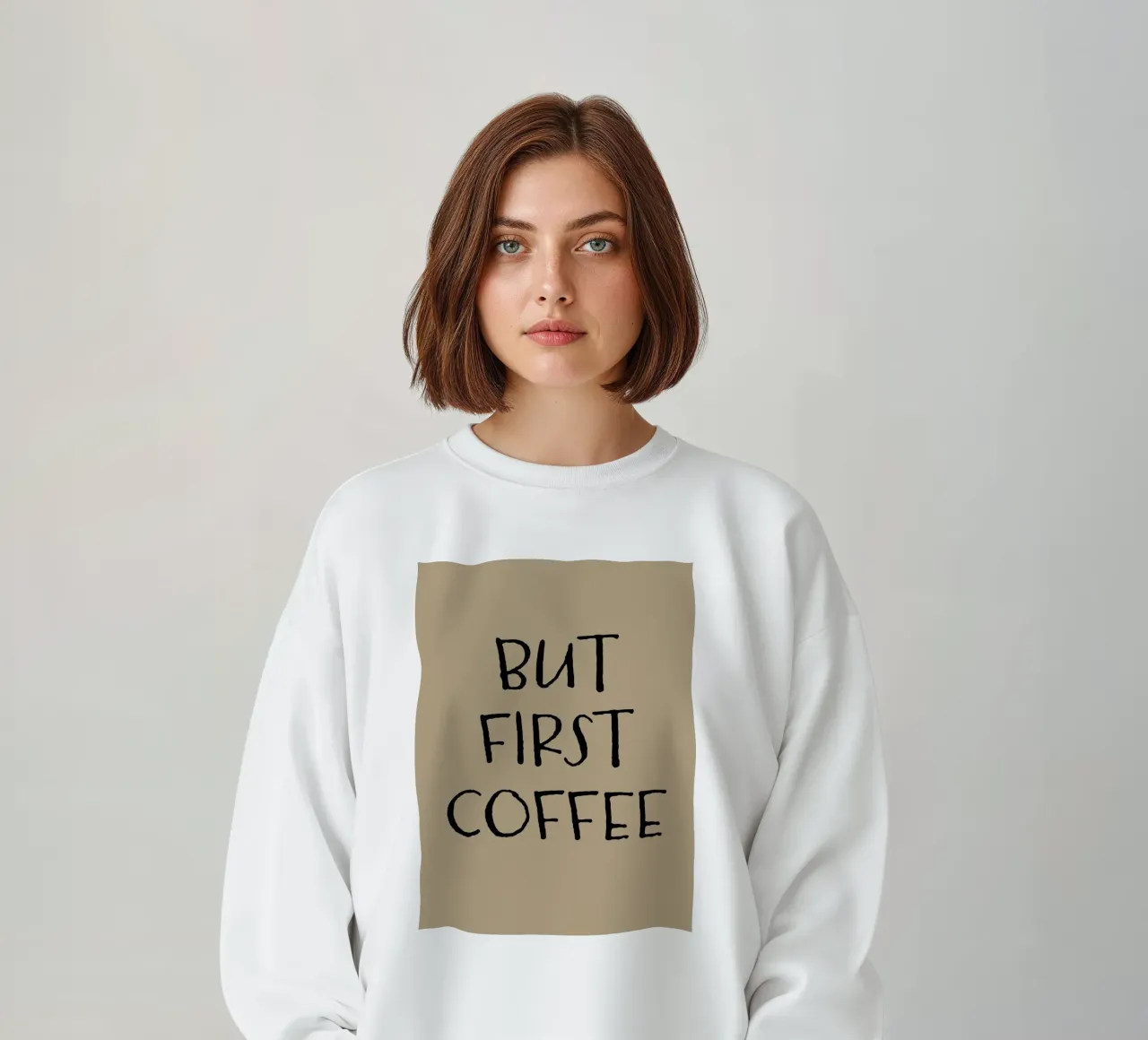 But First Coffee 21 felpa da The Type Club Tokyo
