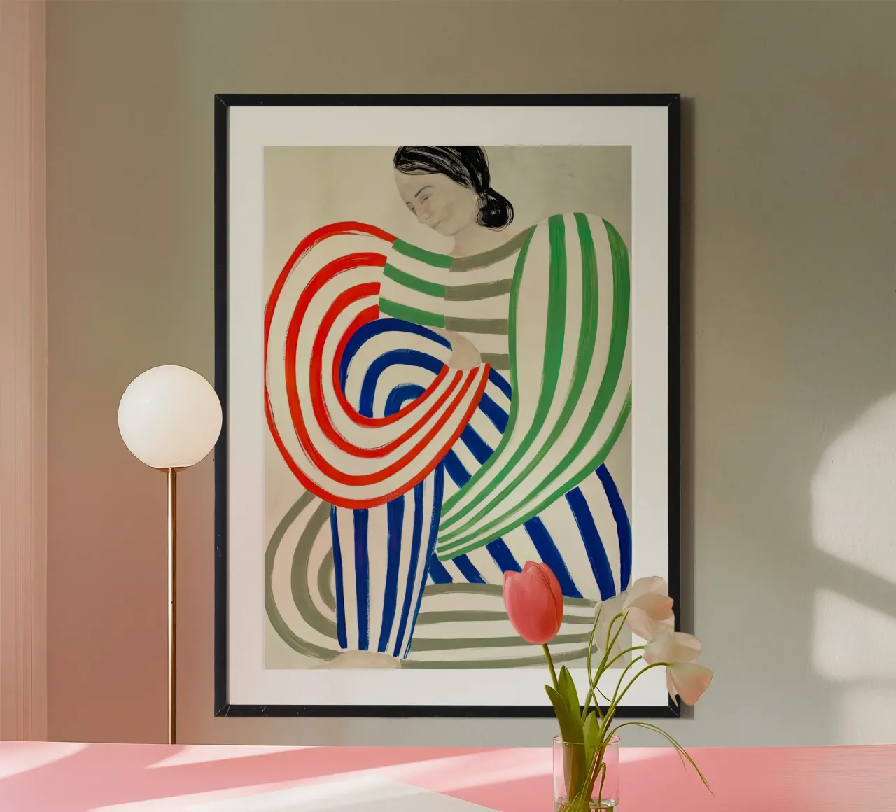 Sofia Lind 33 poster con telaio in plastica da William Brown
