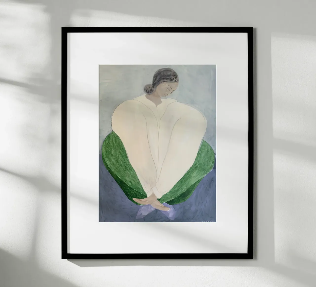 Sofia Lind 36 poster con telaio in alluminio da William Brown