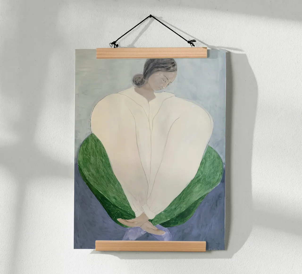 Sofia Lind 36 poster con telaio in alluminio da William Brown
