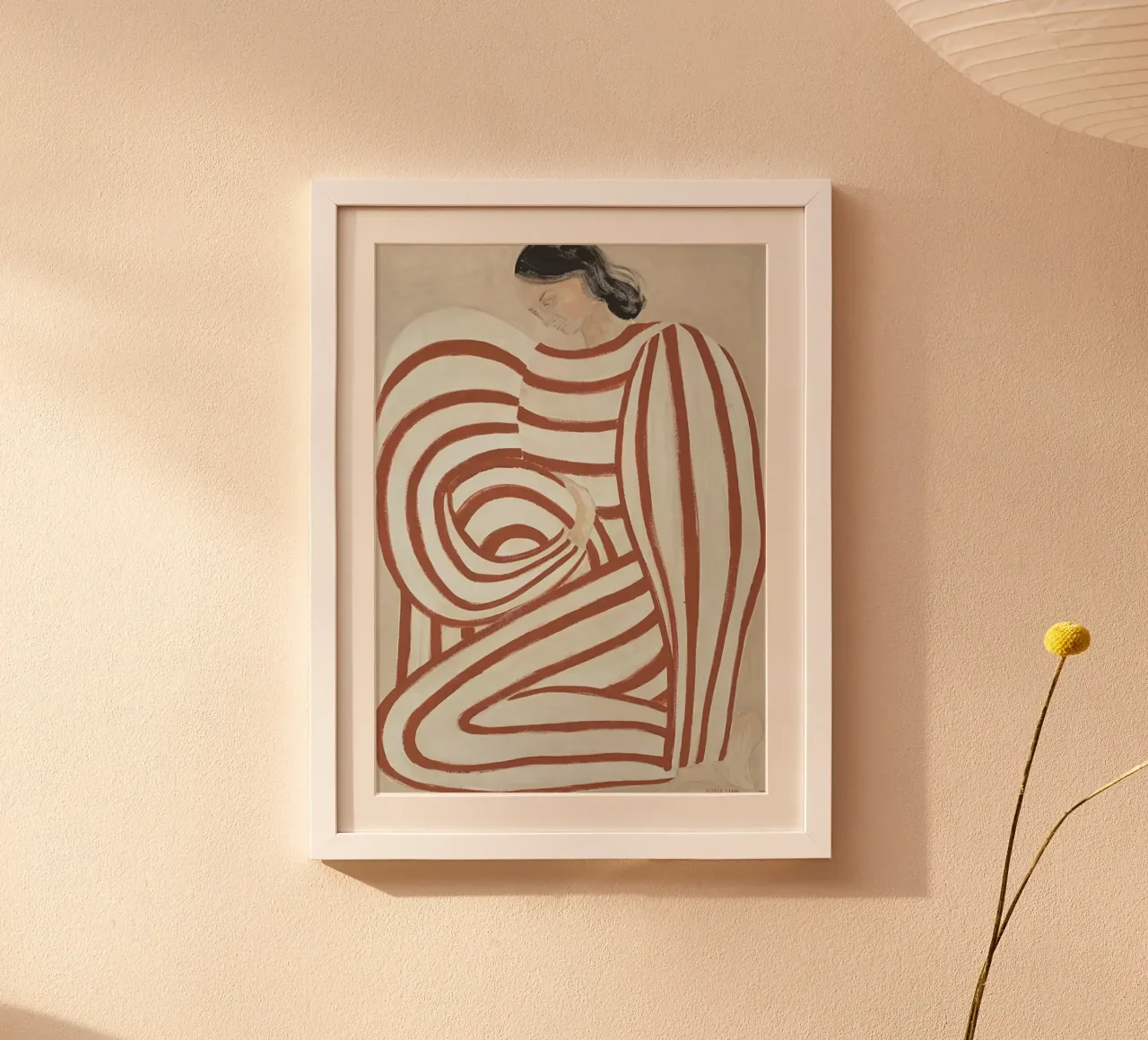 Sofia Lind 38 poster con telaio in legno da William Brown