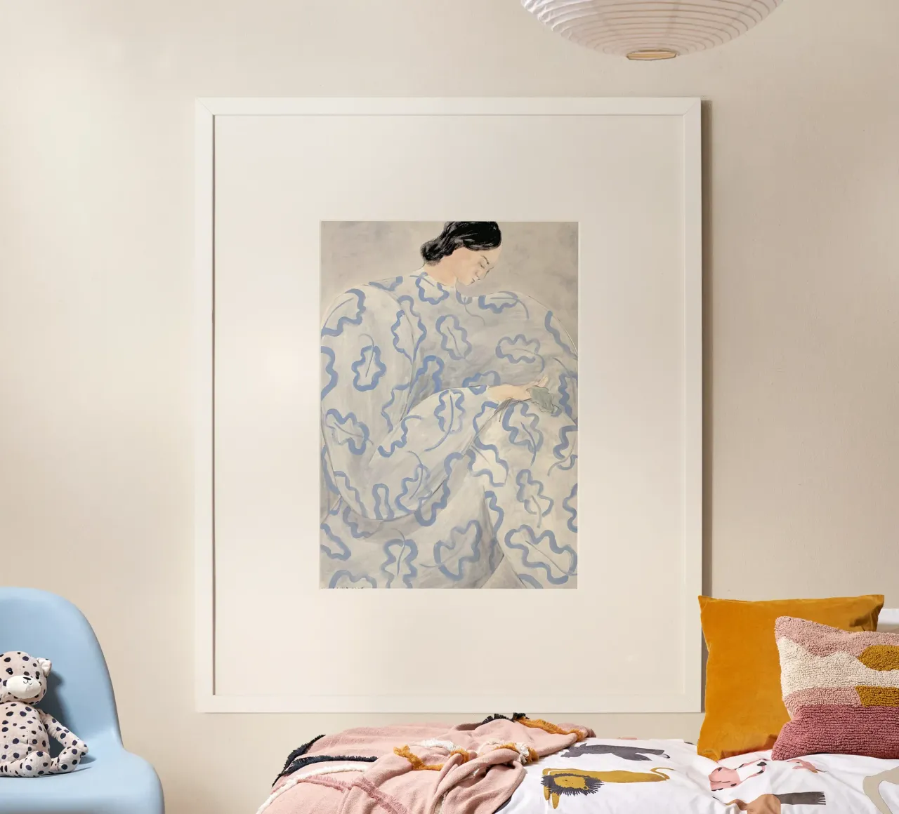 Sofia Lind 39 poster con telaio in legno da William Brown