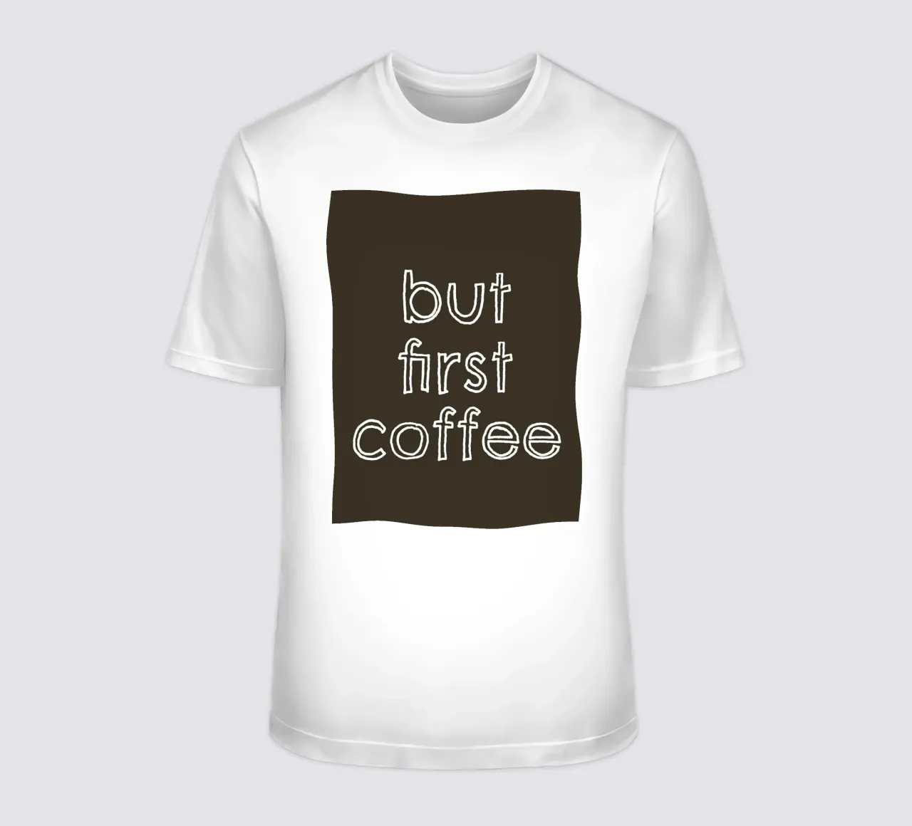 But First Coffee 24 t-shirt da The Type Club Tokyo