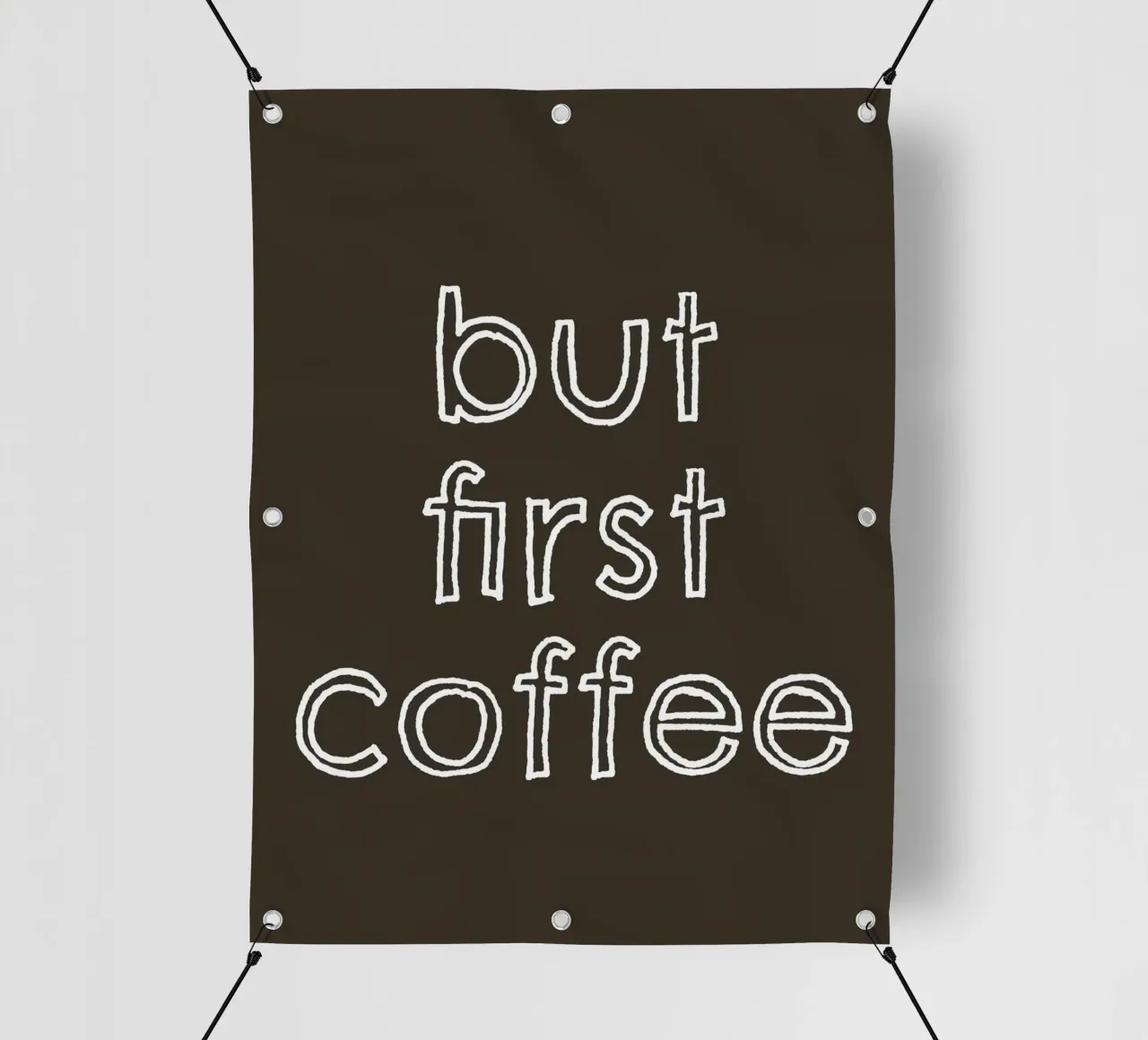 But First Coffee 24 telo in pvc da The Type Club Tokyo
