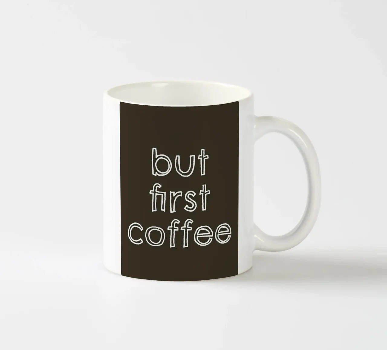 But First Coffee 24 tazza in ceramica da The Type Club Tokyo