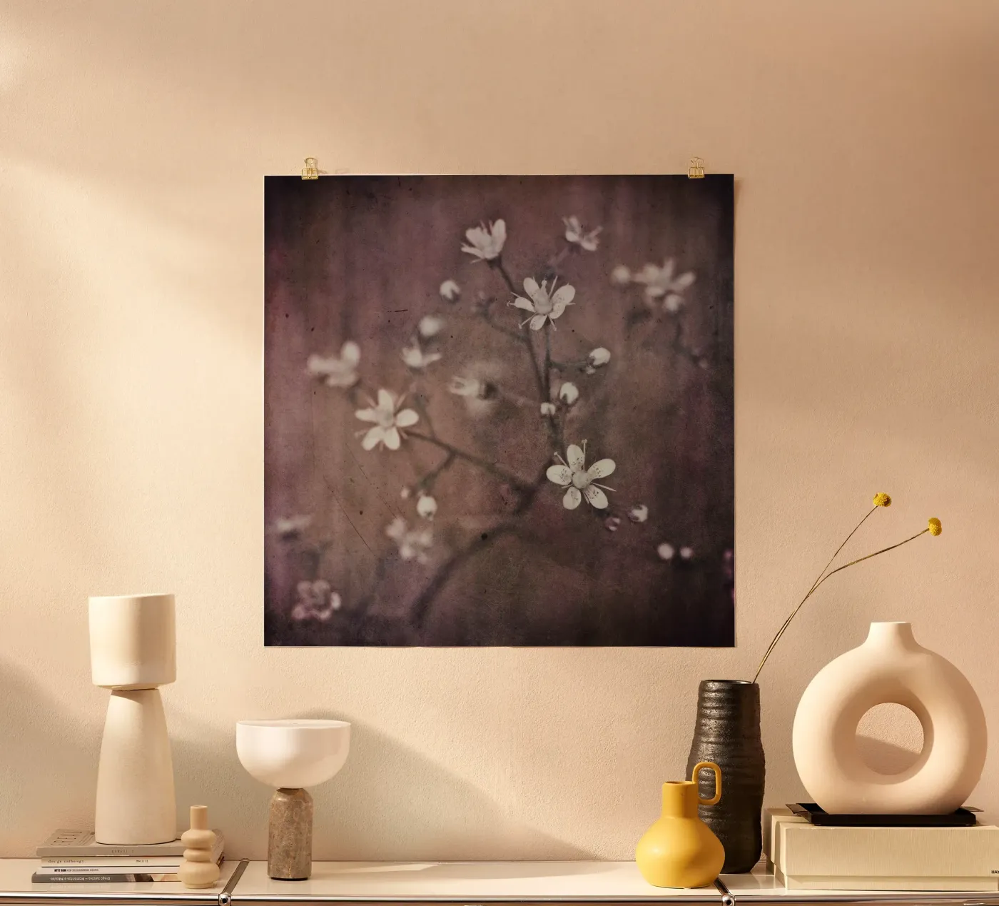 florets poster van Visuelle Poesie am Wegesrand