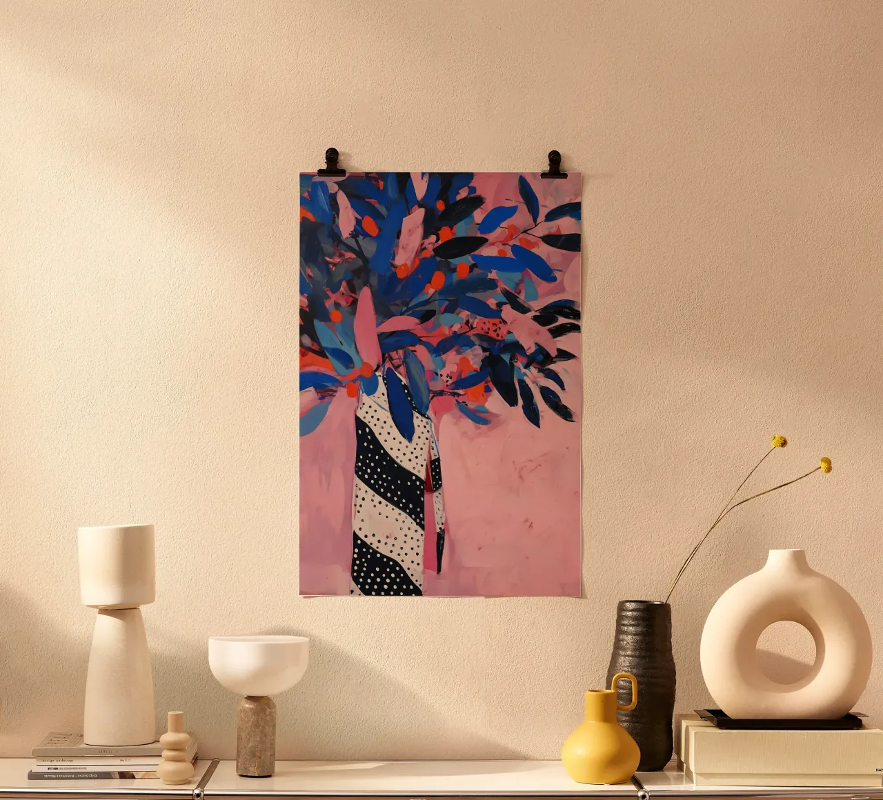 Blue Bouquet poster da treechild