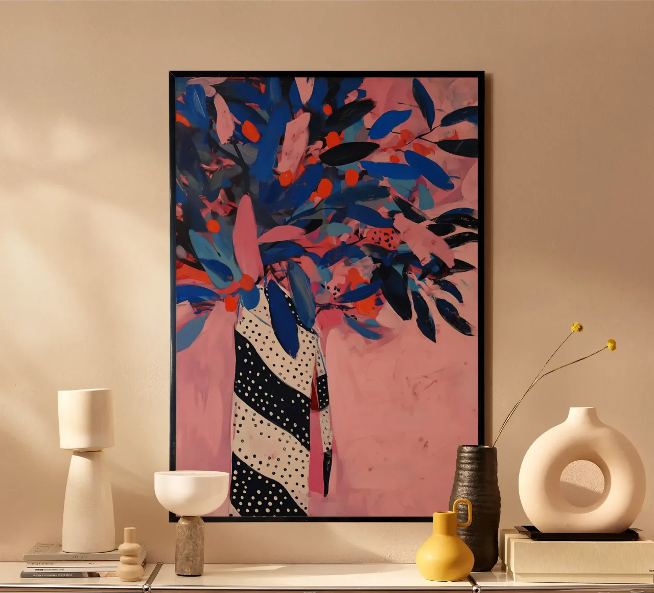 Blue Bouquet poster da treechild