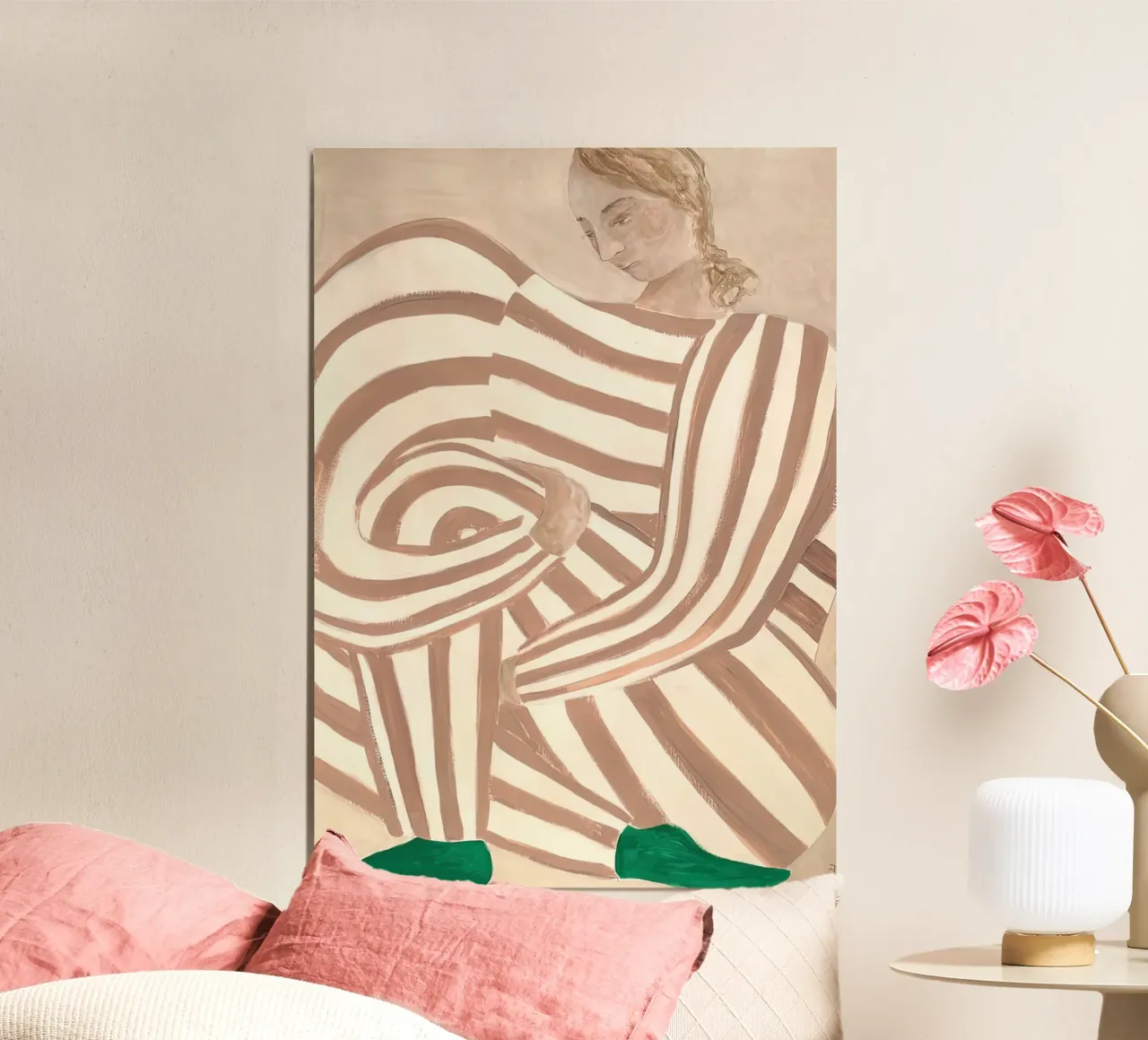 calzini verdi sofia lind poster da panaiti vascu