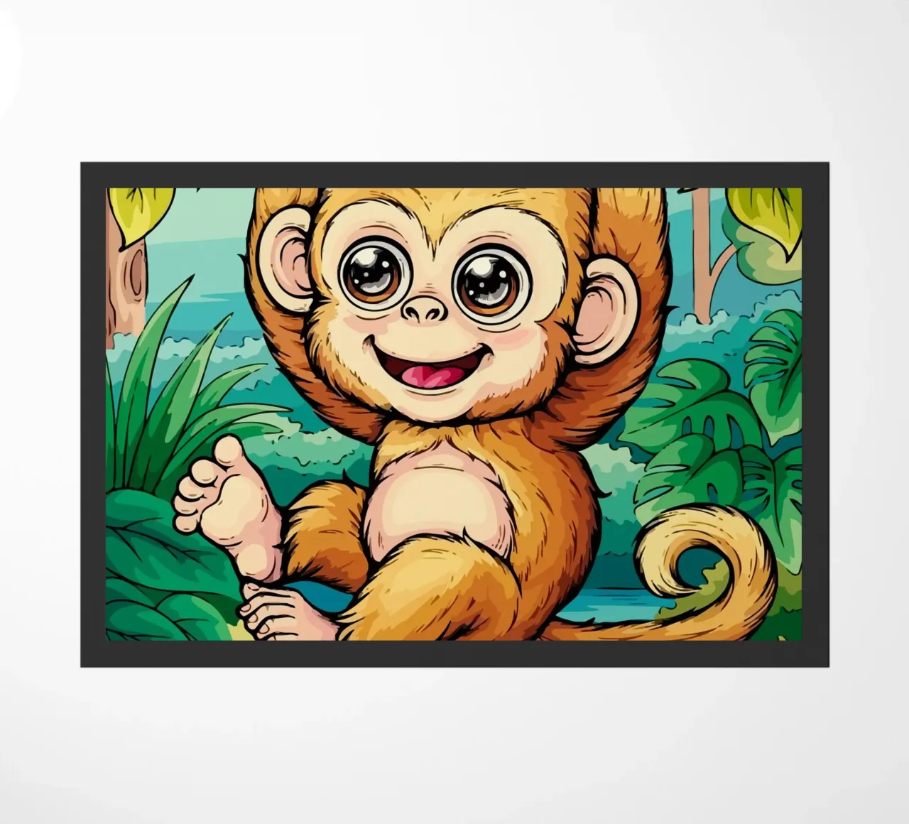 Monkey zerbino da Dumery Art