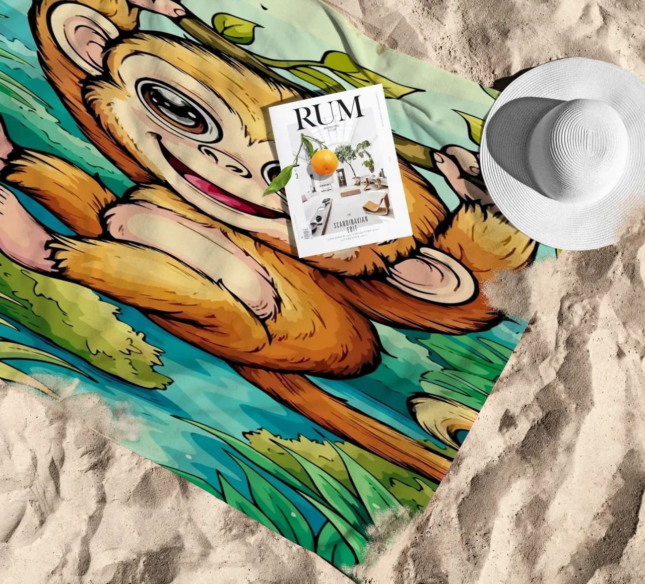 Monkey telo mare da Dumery Art