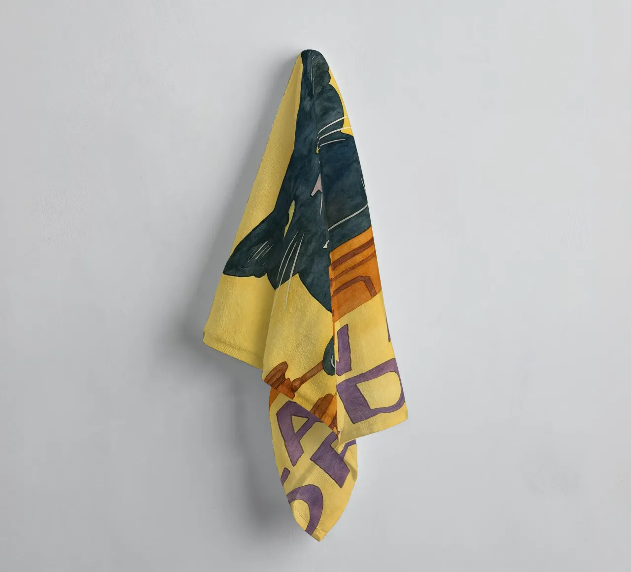 beste vader visser badhanddoek van wadasx