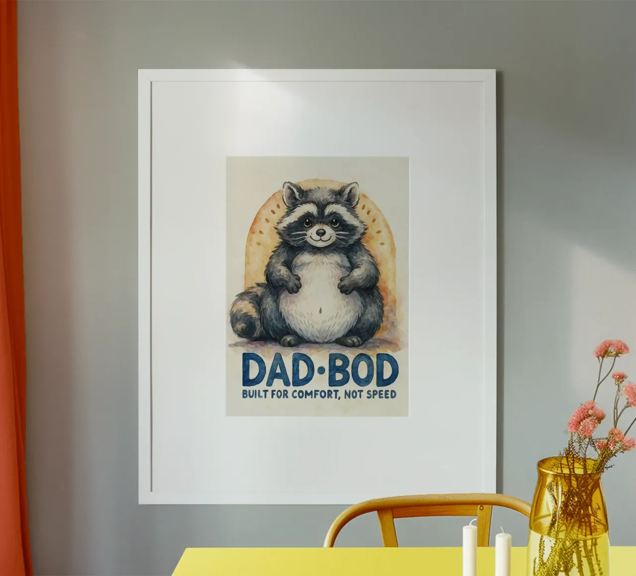 dab bob construido para la comodidad poster de wadasx