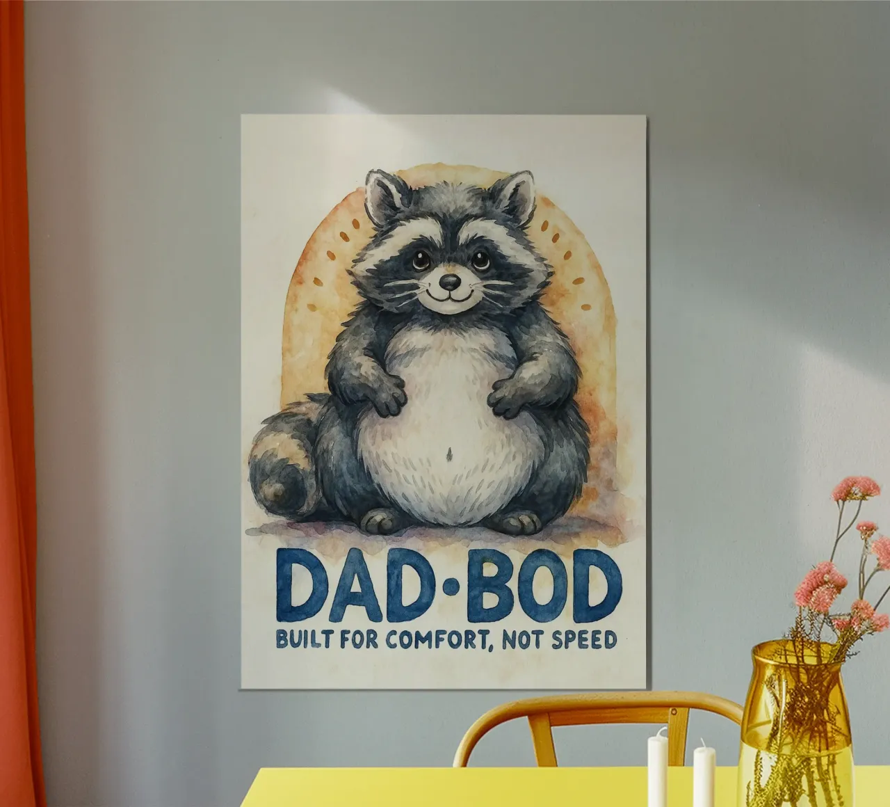 dab bob construido para la comodidad poster de wadasx