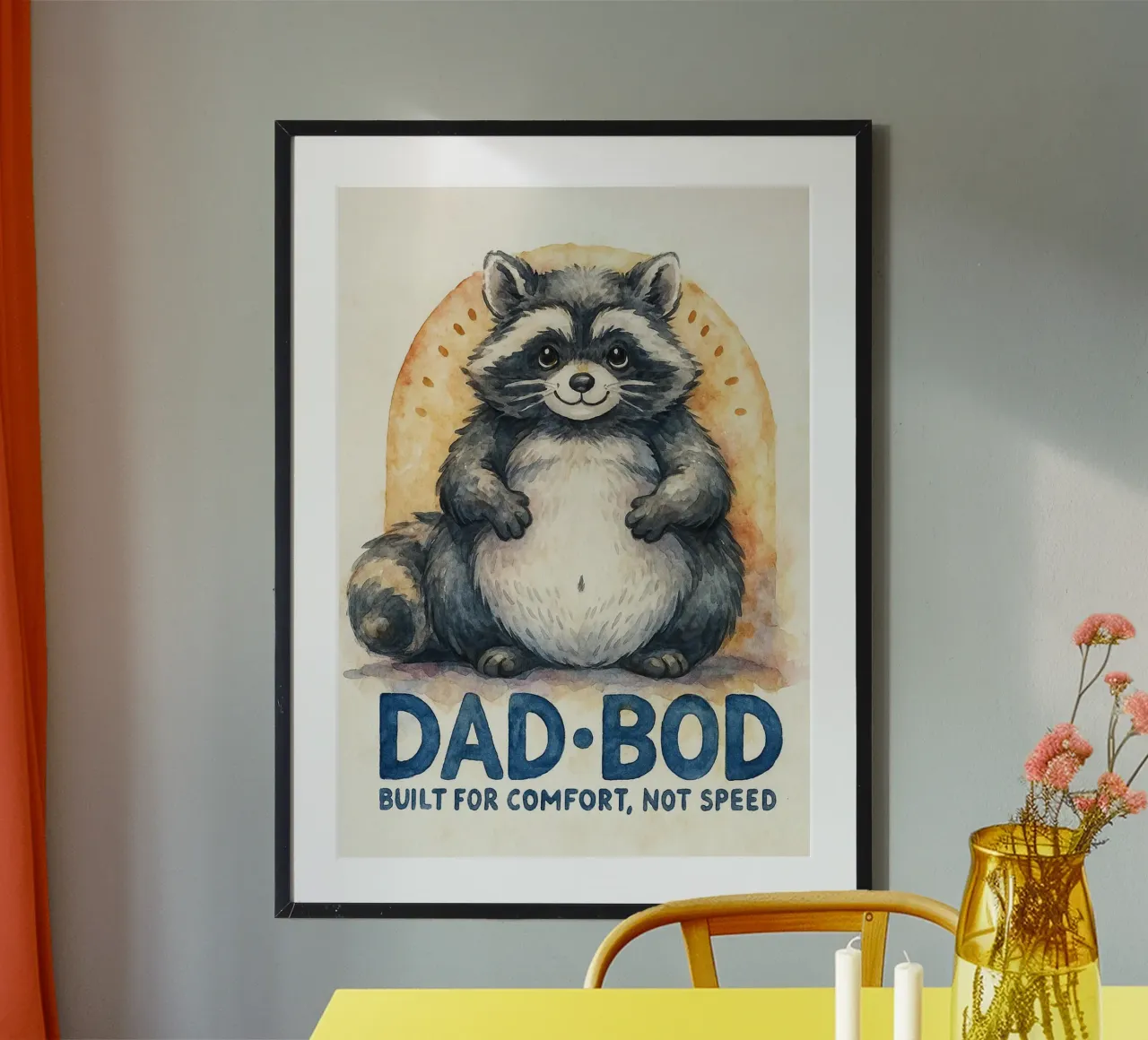 dab bob construido para la comodidad poster de wadasx
