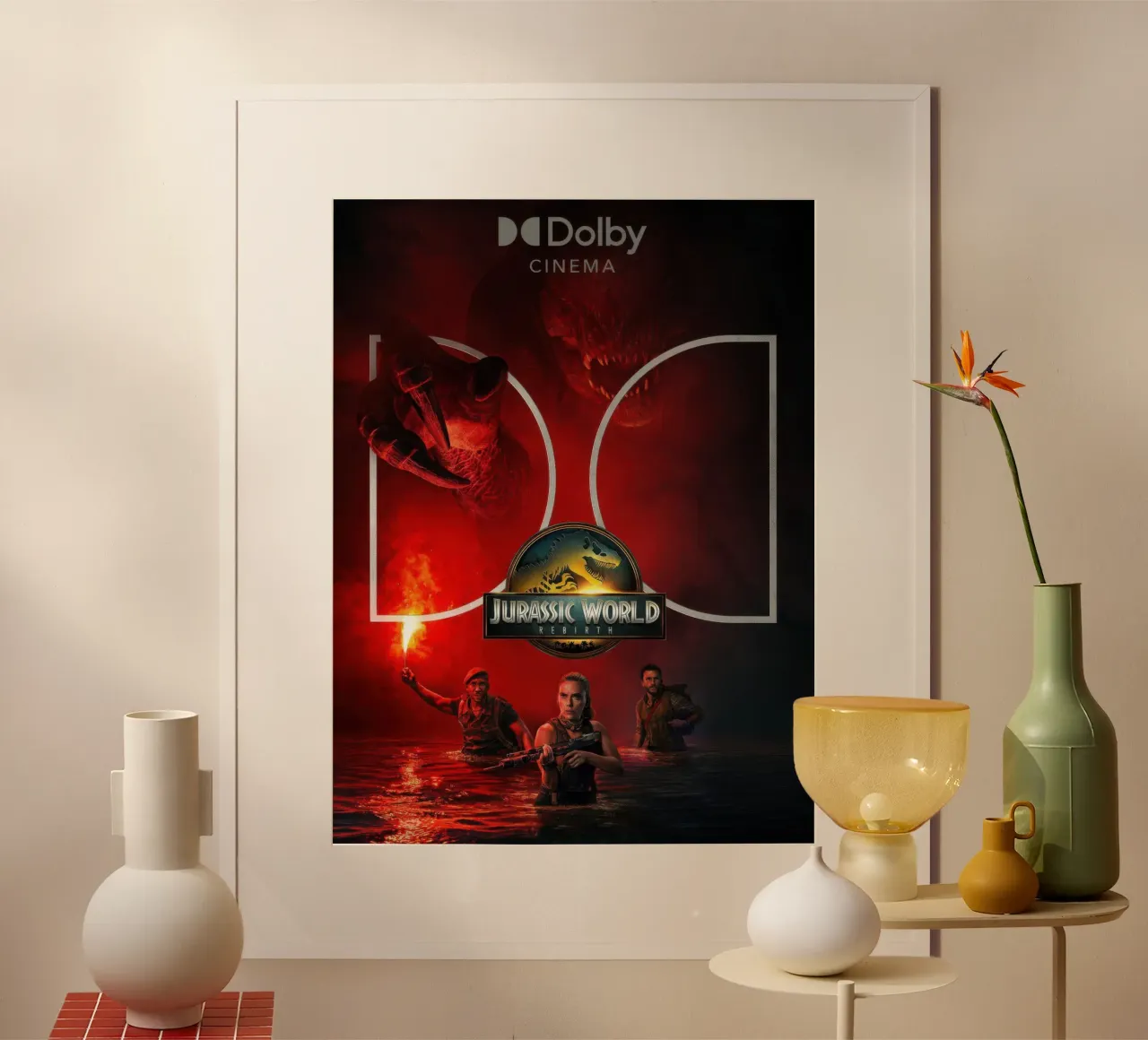 poster della rinascita di jurassic world 3 poster da mix mate