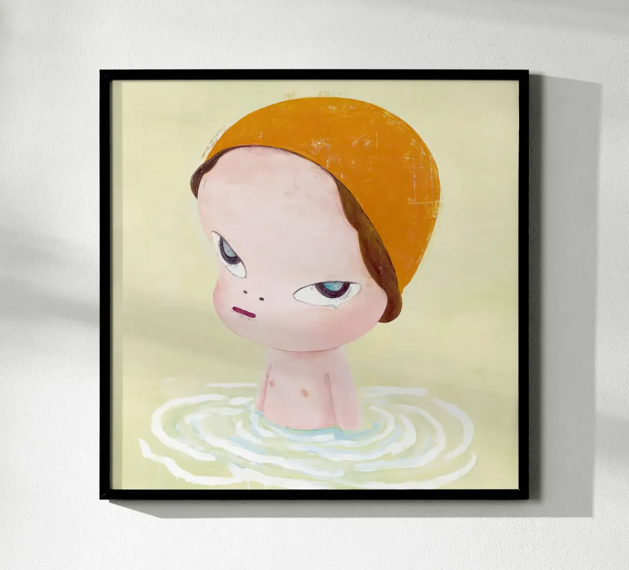 Anno. Infanzia yoshitomo nara poster con telaio in plastica da mix mate