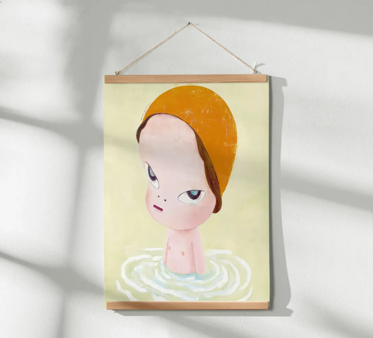 Anno. Infanzia yoshitomo nara poster con telaio in plastica da mix mate