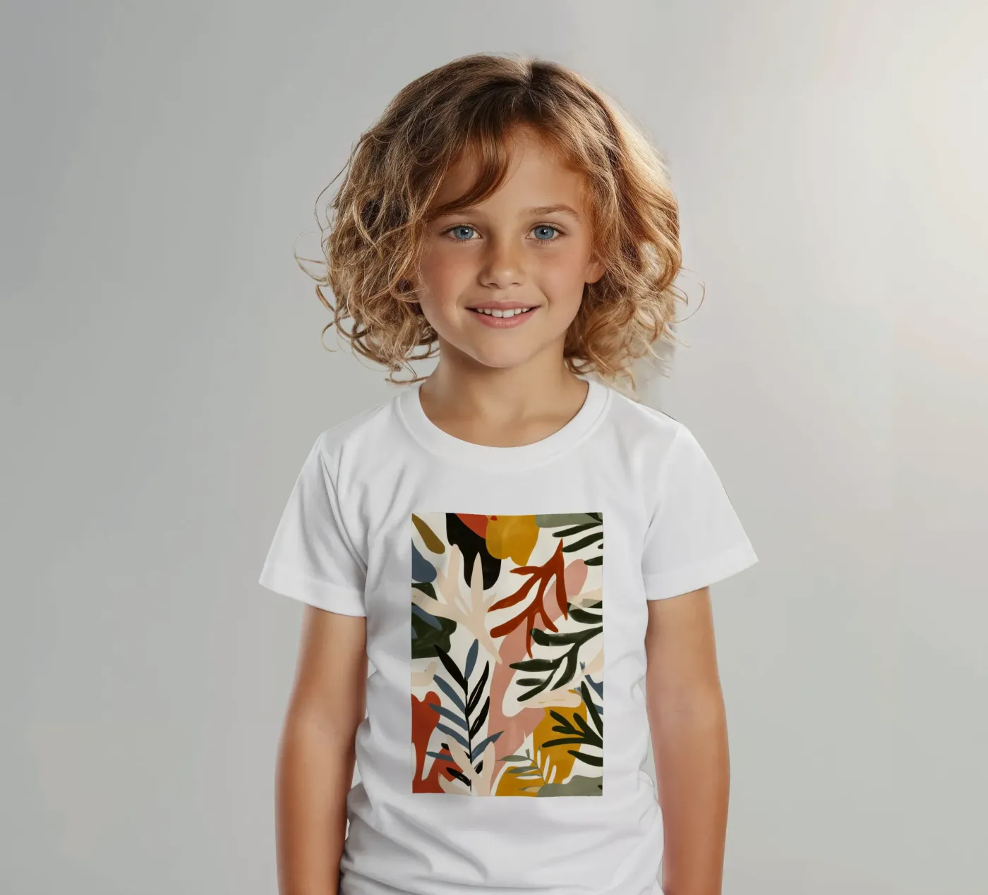 Wild Leafs t-shirt bambini da treechild
