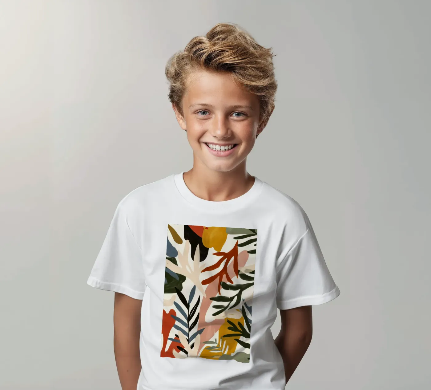 Wild Leafs t-shirt bambini da treechild