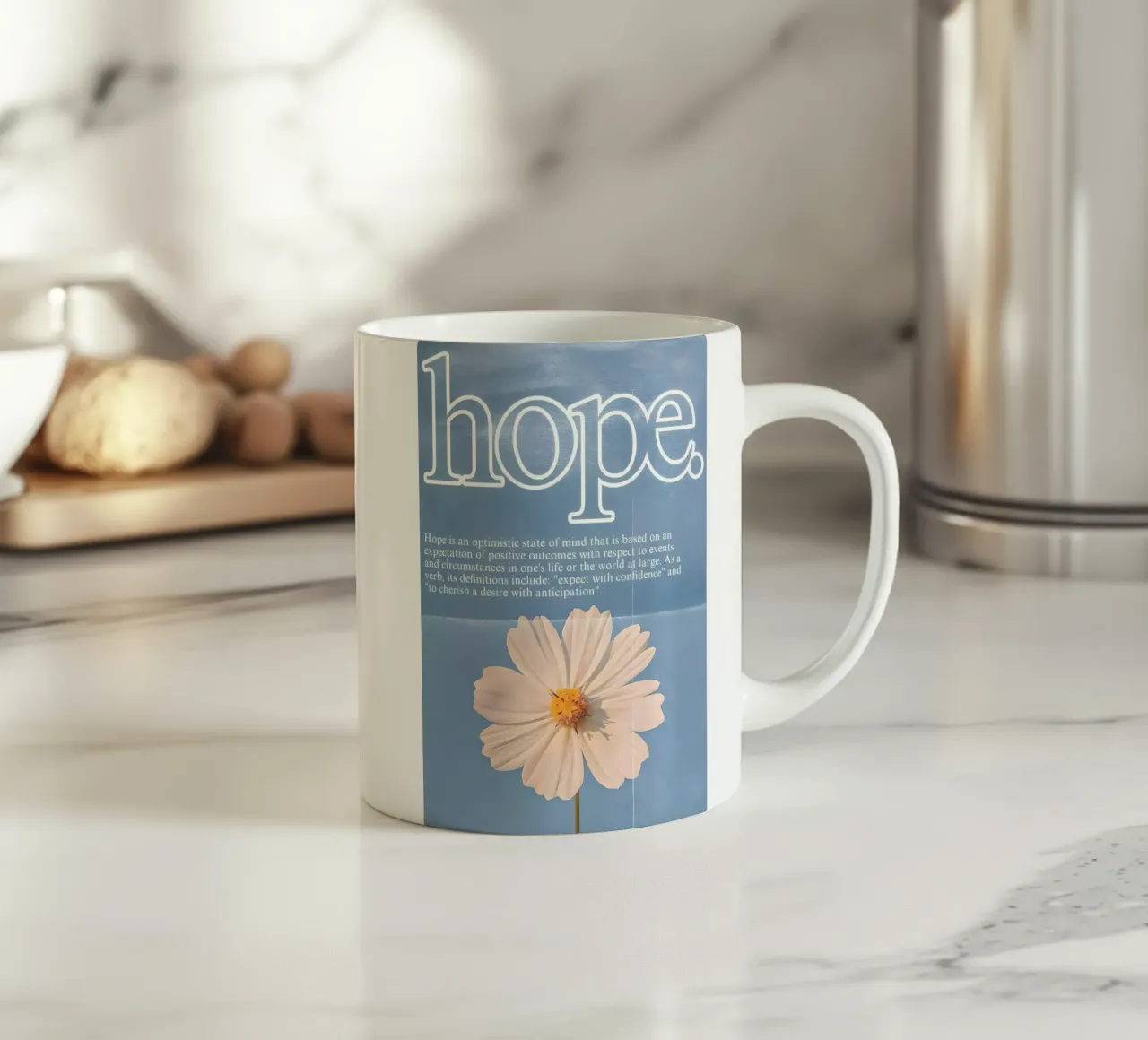hope tazza in ceramica da Type & Tape