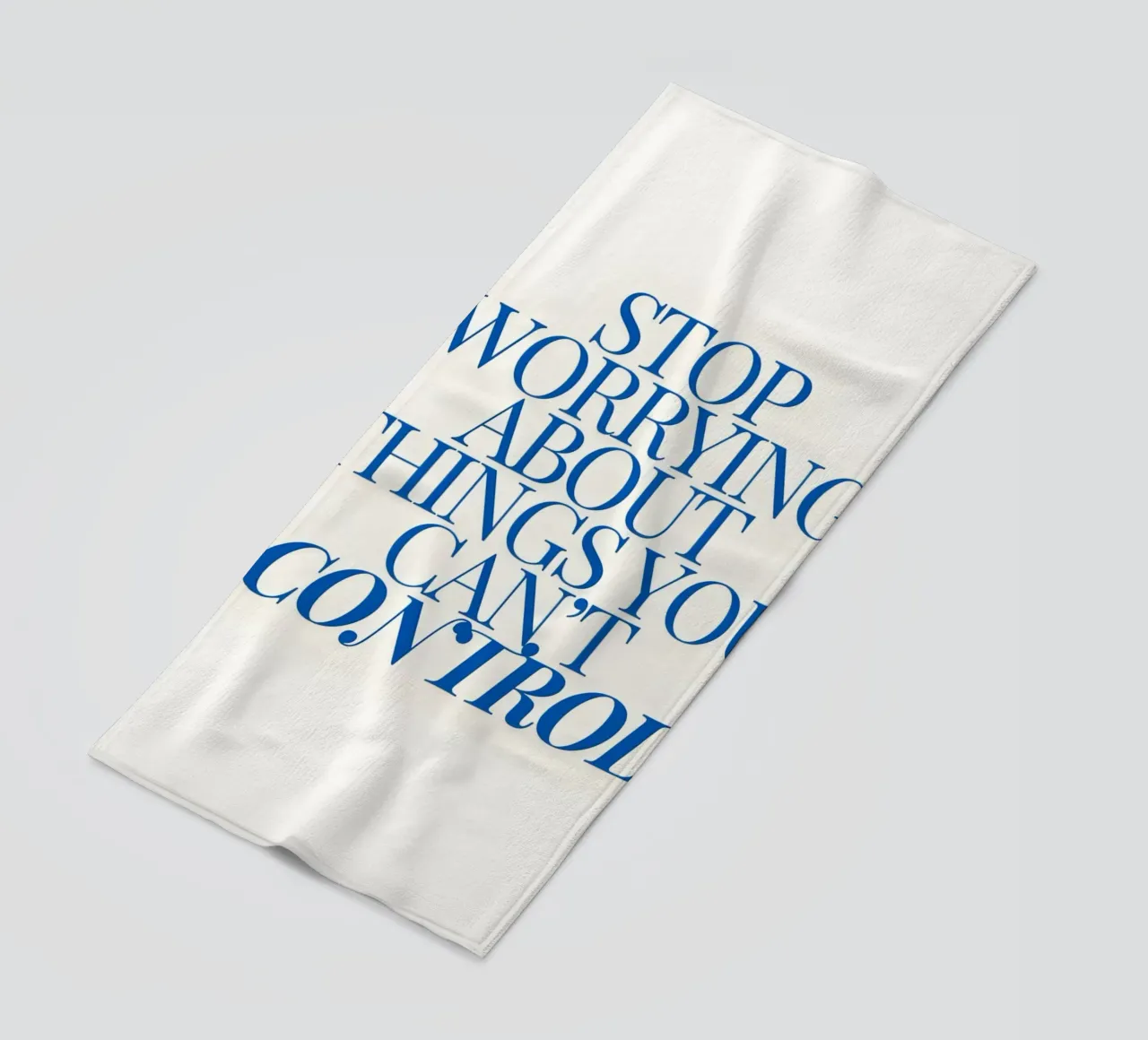 Stop worrying about things you control telo mare da Type & Tape