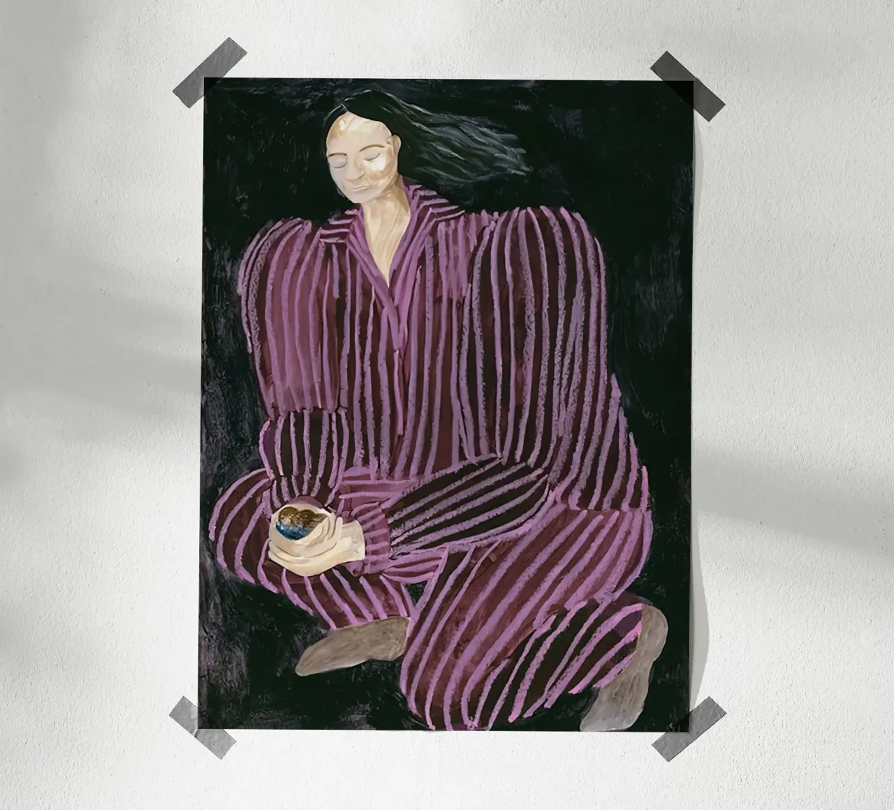 Sofia Lind 40 poster con telaio in alluminio da William Brown