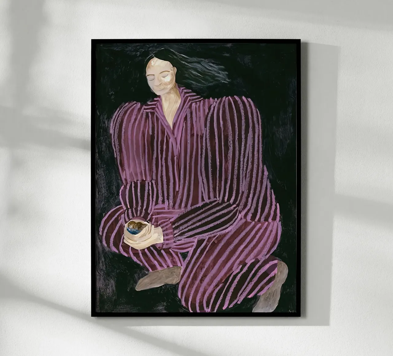 Sofia Lind 40 poster con telaio in alluminio da William Brown