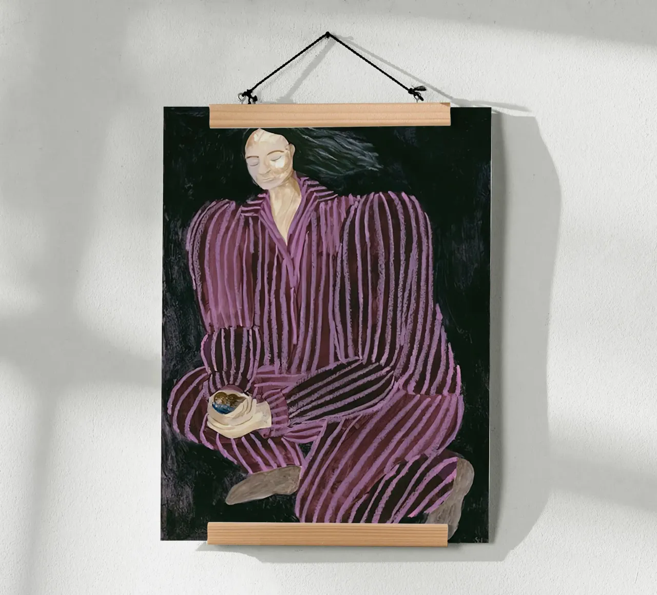 Sofia Lind 40 poster con telaio in alluminio da William Brown