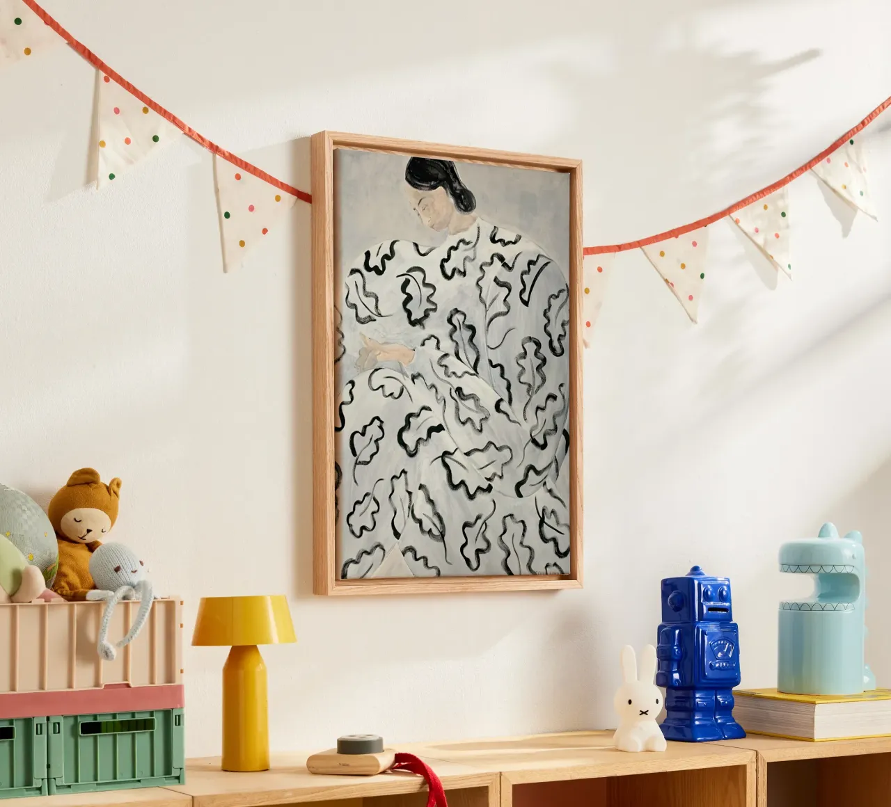 Sofia Lind 41 canvas met Baklijst van William Brown