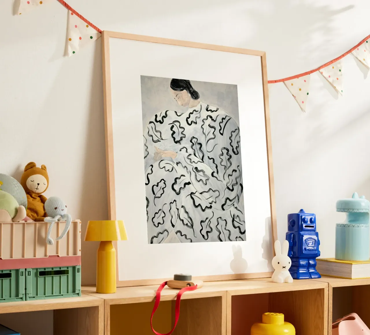 Sofia Lind 41 poster con telaio in legno da William Brown