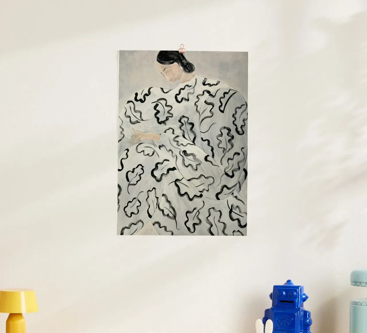 Sofia Lind 41 poster con telaio in legno da William Brown