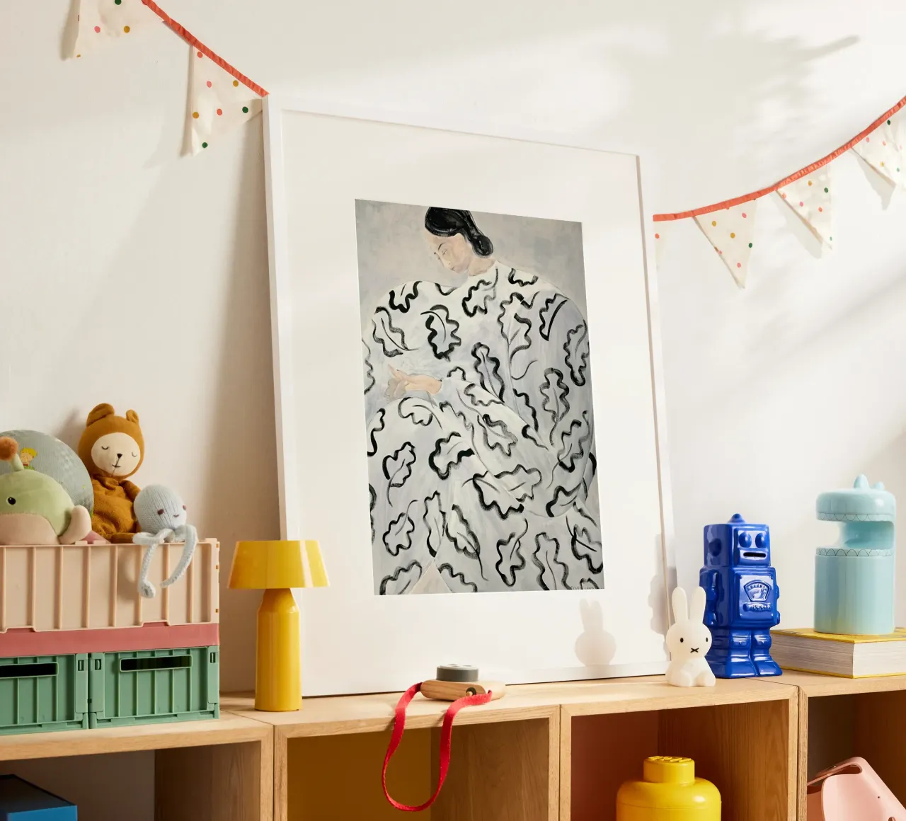 Sofia Lind 41 poster con telaio in legno da William Brown